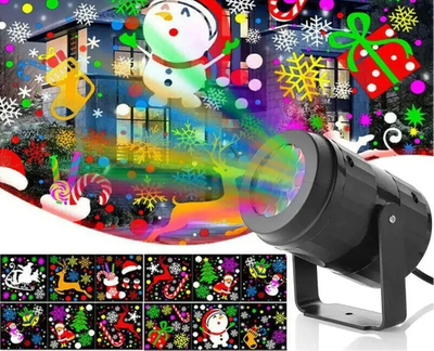 Christmas Snowflake Projector